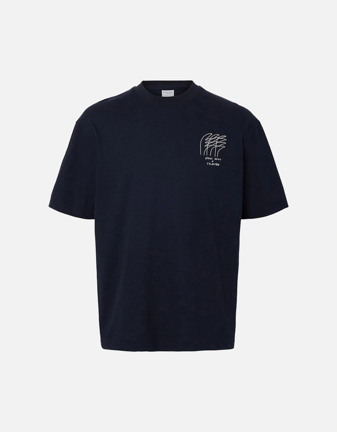 Homme Jay License Short Sleeve O-Neck Tee Sky Captain