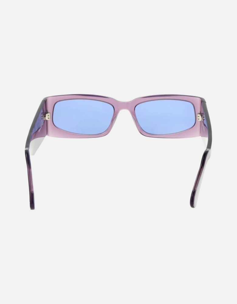 Rectangle Full-Rim Acetate Sunglasses with 100% UV Protection Unisex -
