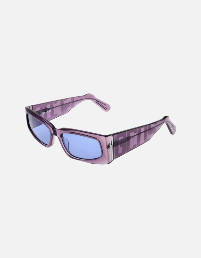 Rectangle Full-Rim Acetate Sunglasses with 100% UV Protection Unisex -