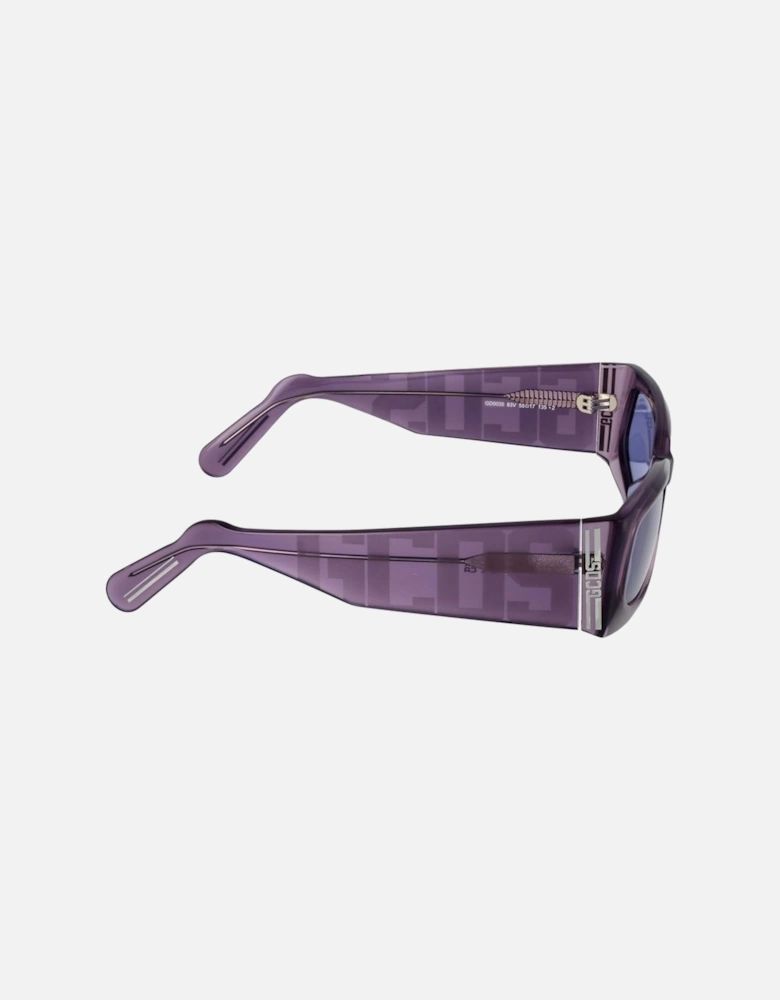 Rectangle Full-Rim Acetate Sunglasses with 100% UV Protection Unisex -