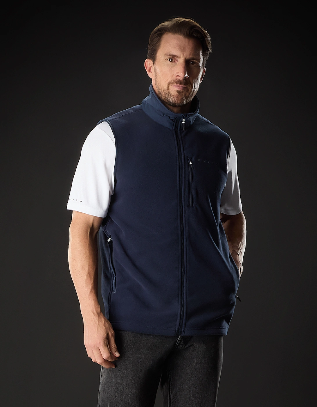 Men's Evo PT 200 Vest Navy, 4 of 3