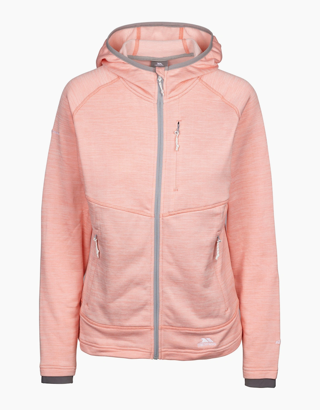Trespass Women's Orange / At200 Fleece Jacket - Size: 6