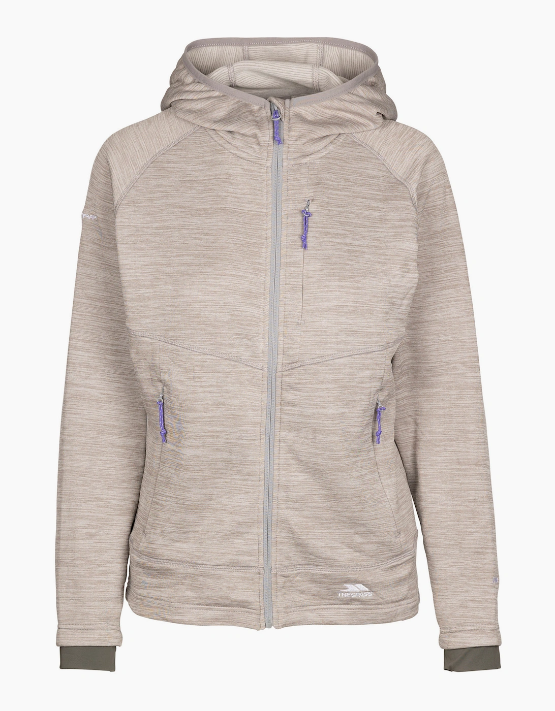 Trespass Women's Tan / At200 Fleece Jacket - Size: 18/16
