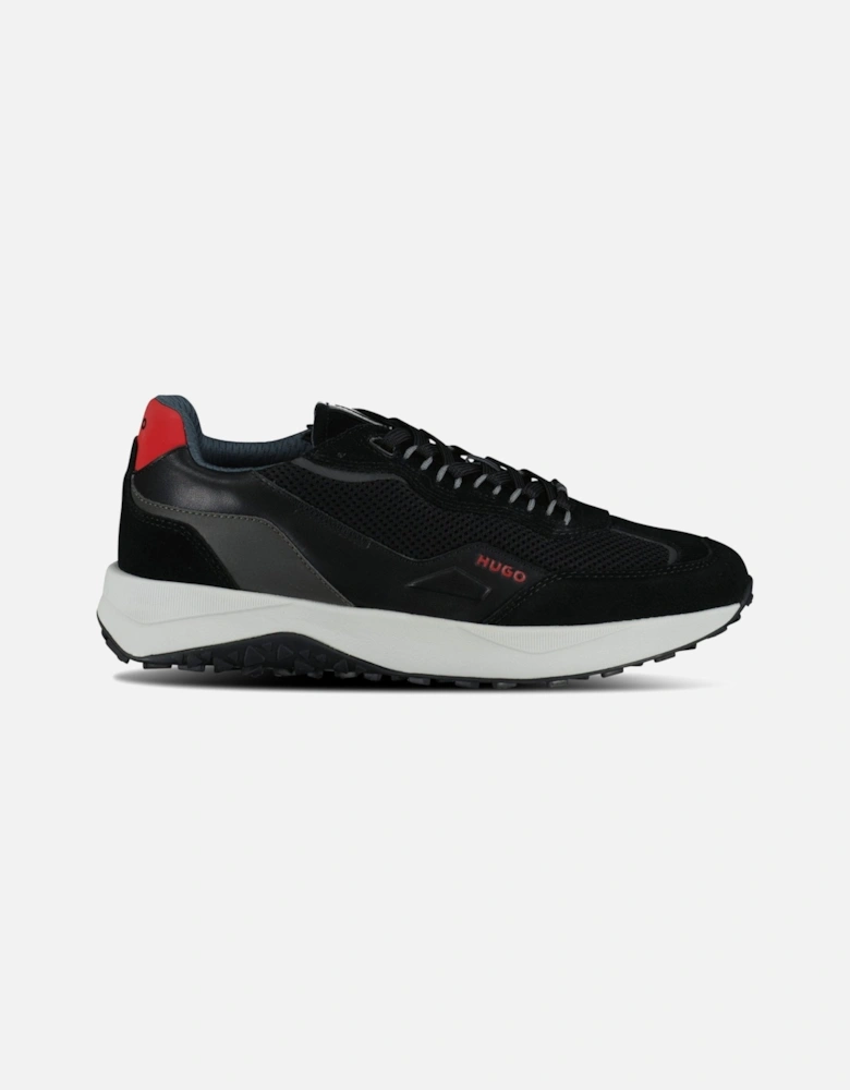 Hugo 'Kane' Trainers Black, Red & White