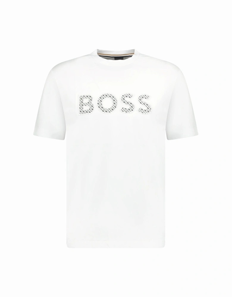 Boss Logo 'Thompson' T-Shirt White