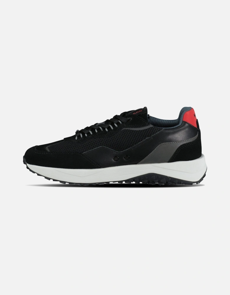 Hugo 'Kane' Trainers Black, Red & White
