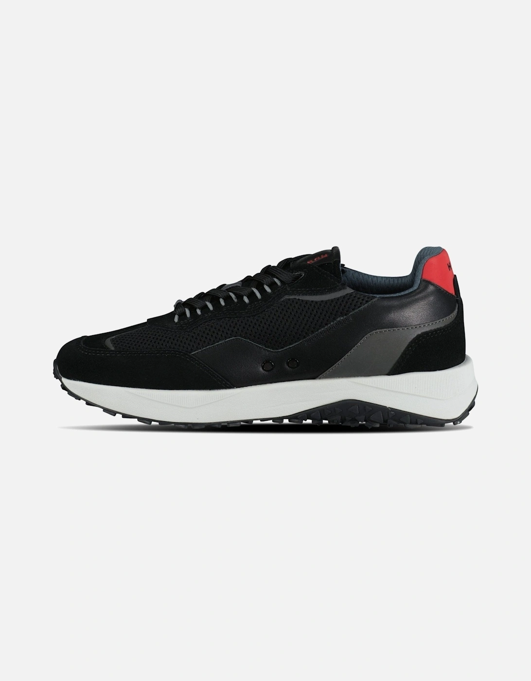 Hugo 'Kane' Trainers Black, Red & White