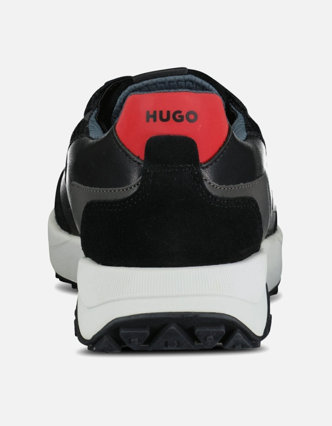 Hugo 'Kane' Trainers Black, Red & White