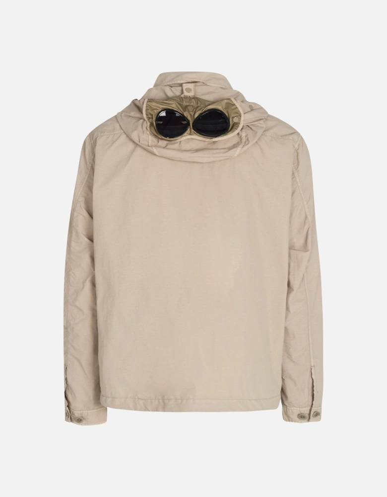 Flatt Nylon Goggle Jacket Beige