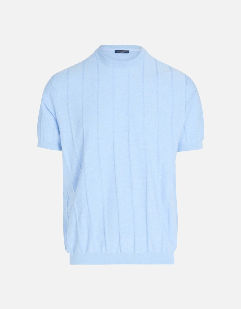 Fresco Cotton T-Shirt Blue