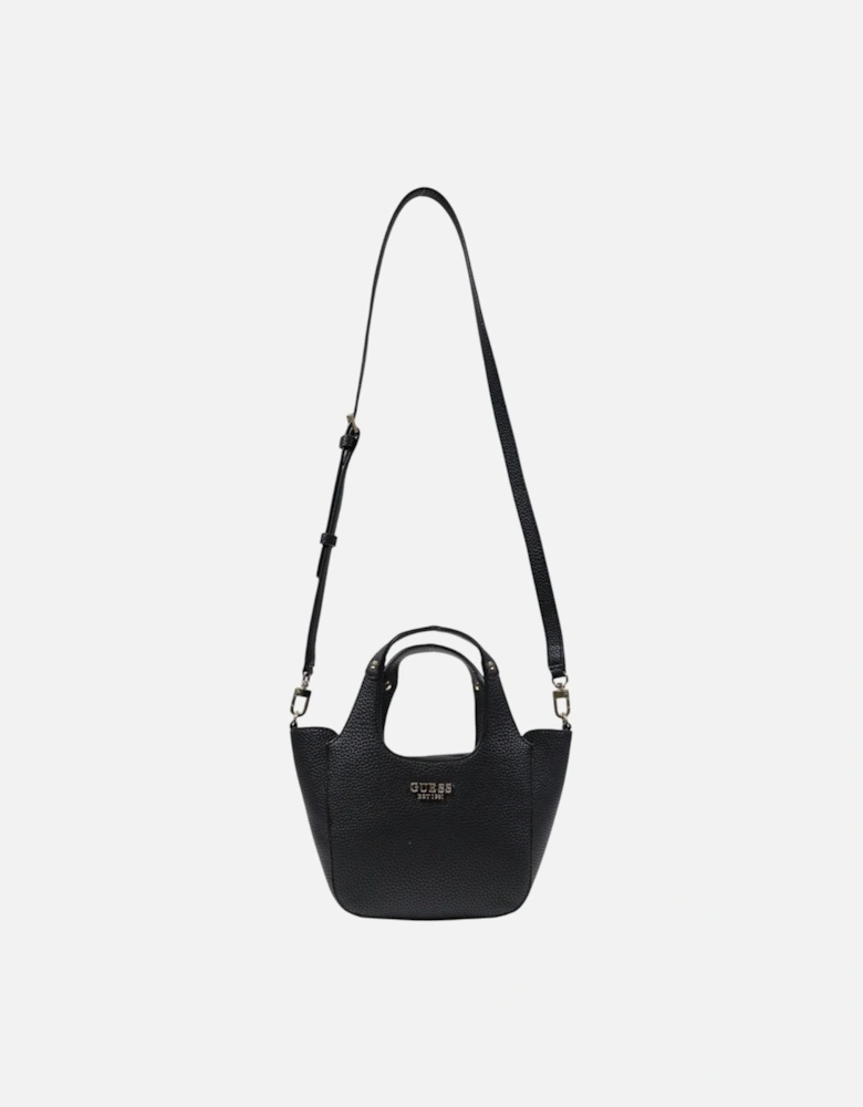 Handbag with Shoulder Strap and Inside Pockets Women - Black Bags