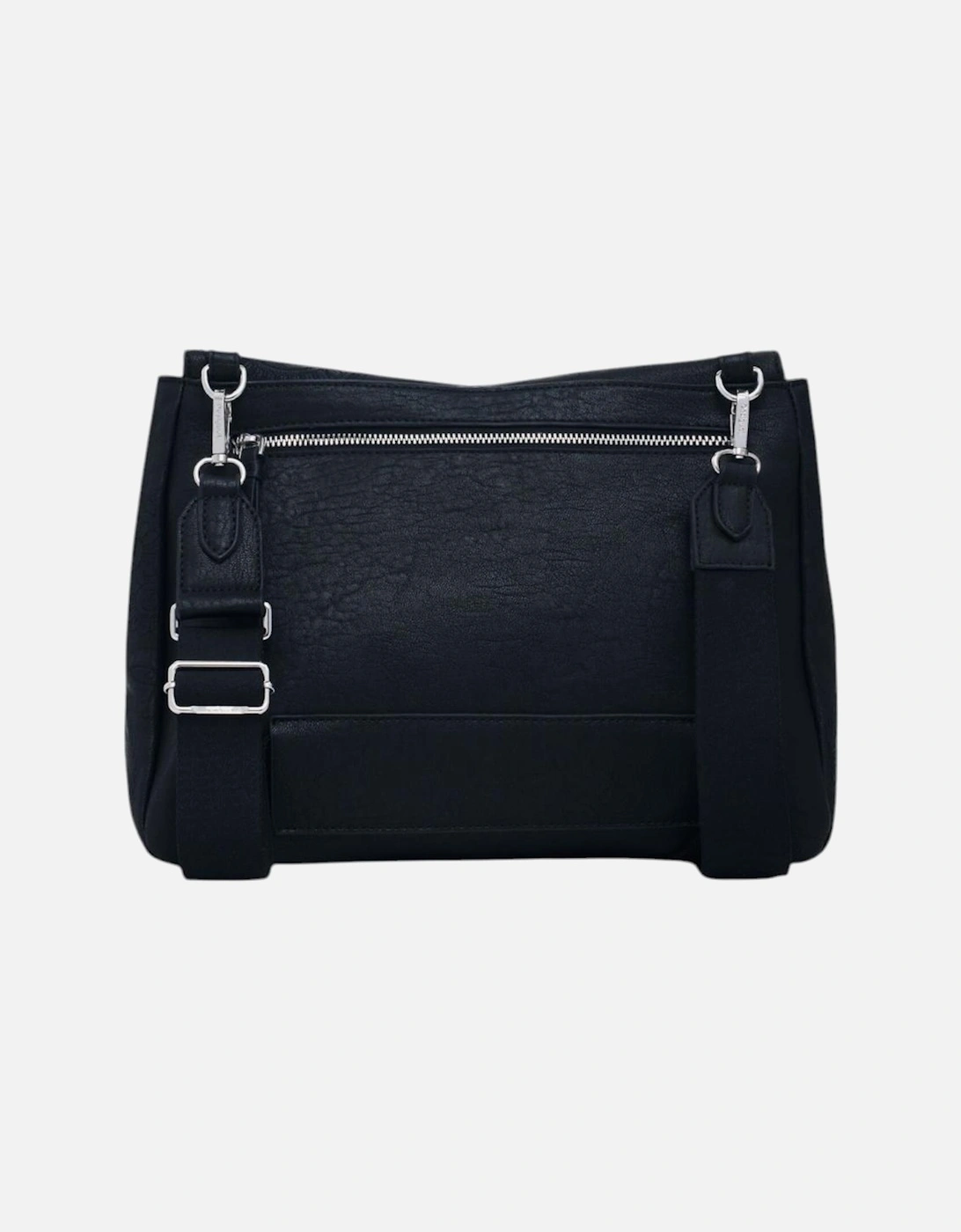 Handbag with Shoulder Strap and Clip Fastening Women - Black Bags