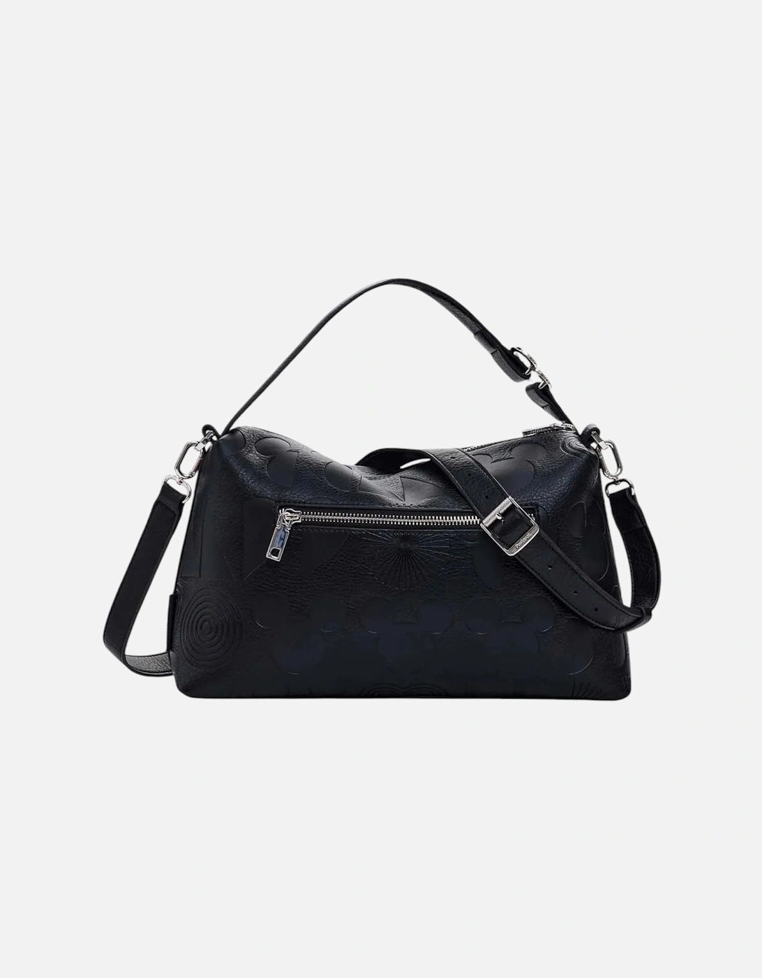 Handbag with Shoulder Strap and Zip Women - Black Bags