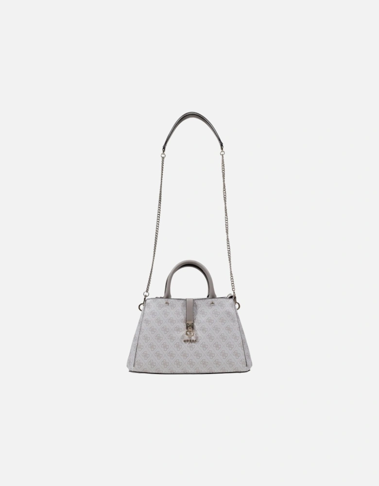 Handbag with Shoulder Strap and Zip Women - Grey Bags