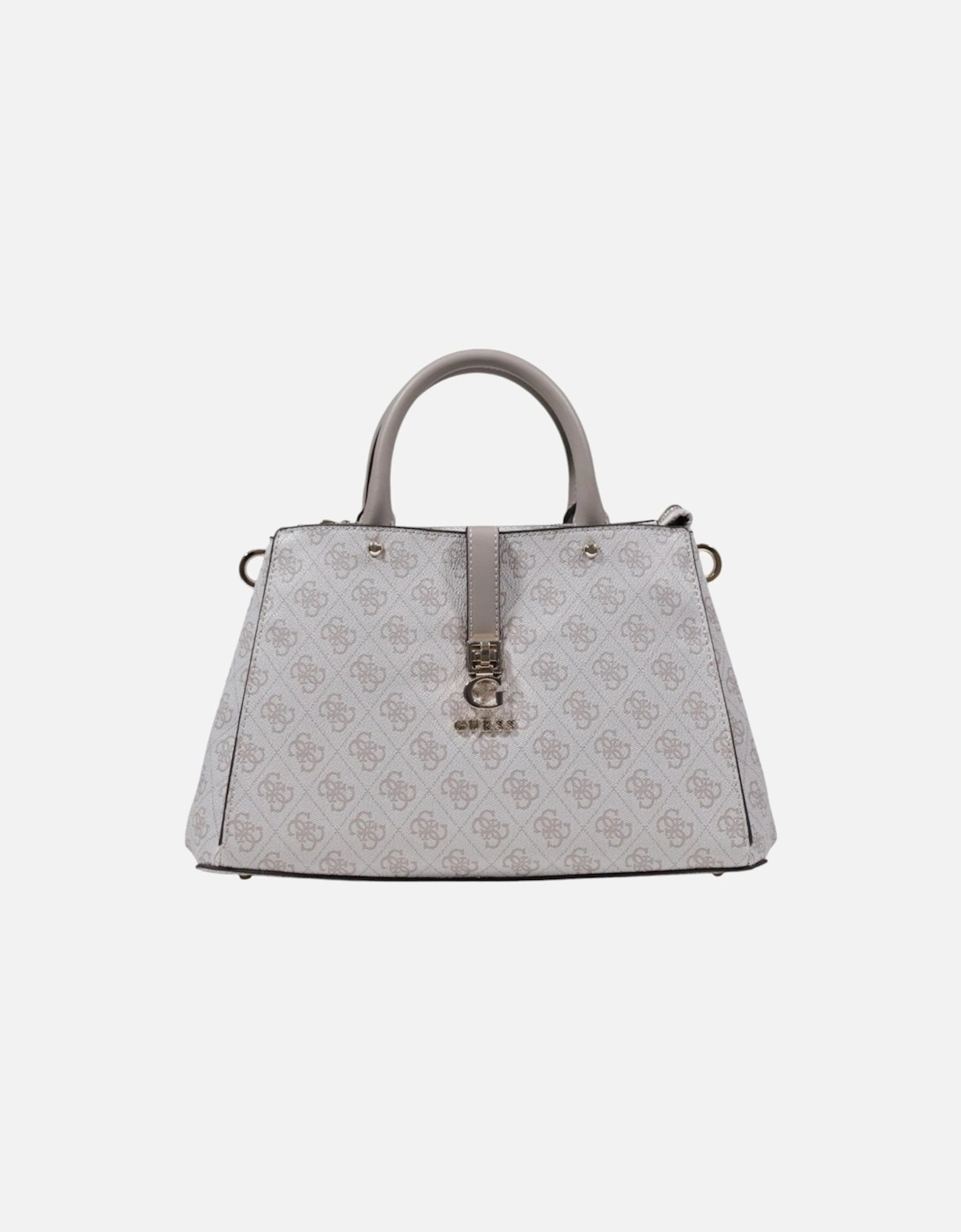 Handbag with Shoulder Strap and Zip Women - Grey Bags