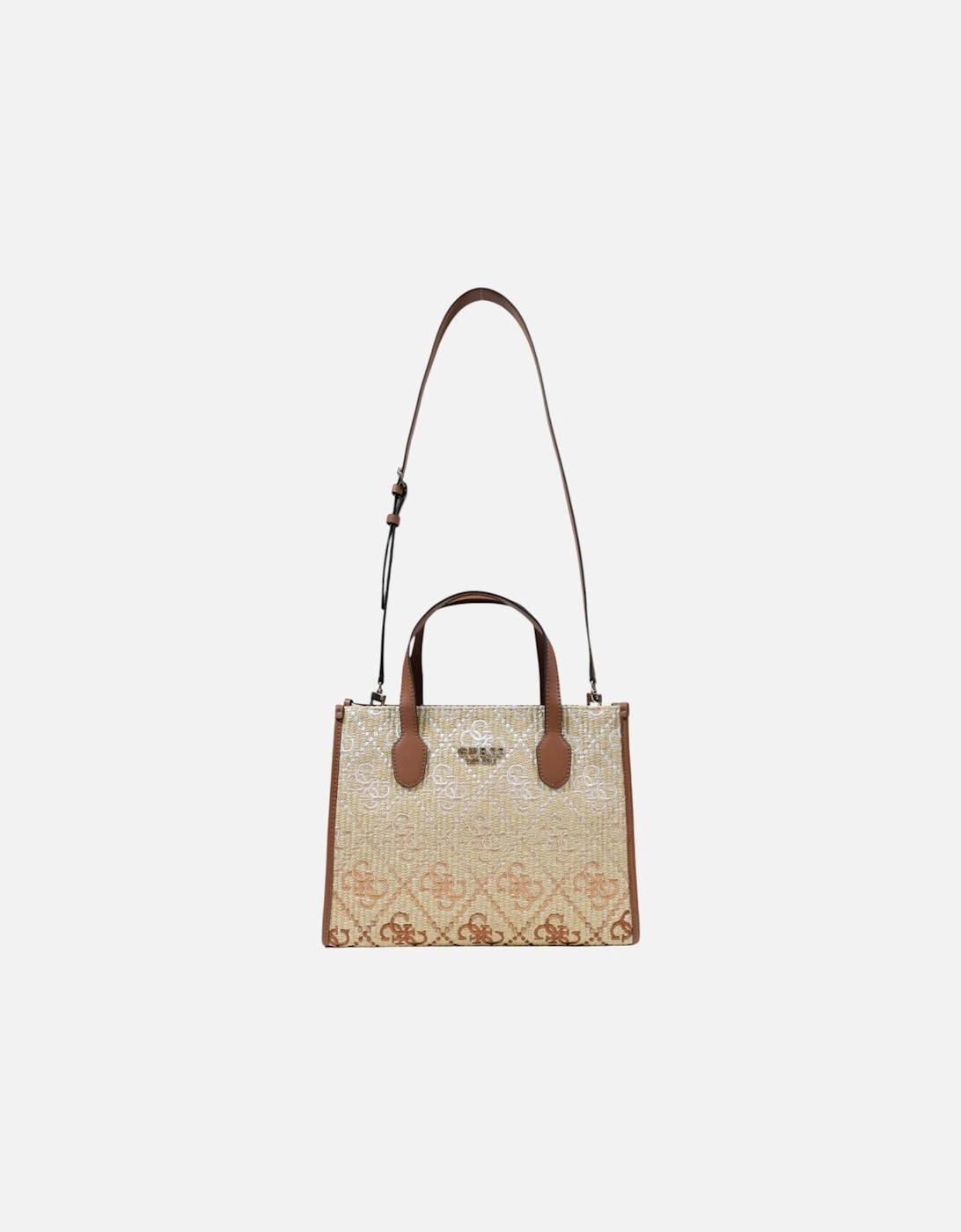 Handbag with Shoulder Strap and Zip Women - Beige Bags, 4 of 3