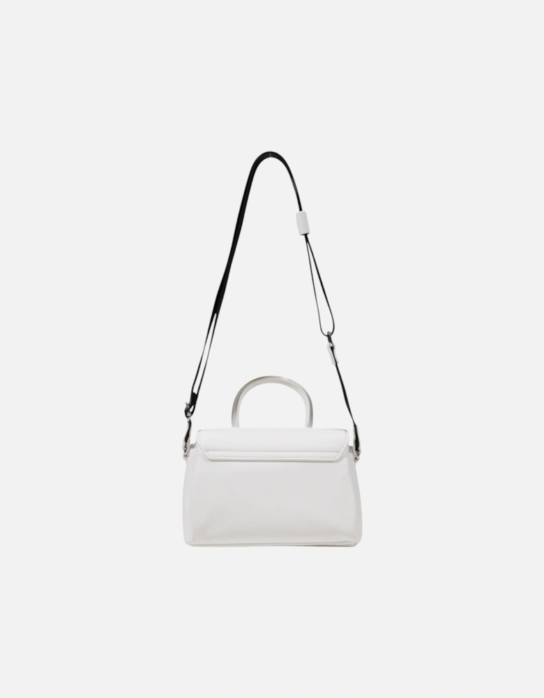 Handbag with Shoulder Strap and Inside Pockets Women - White Bags