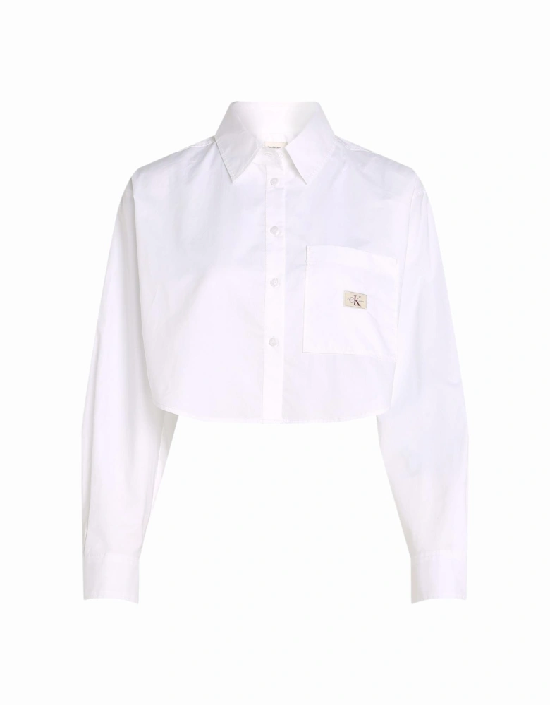 Classic Cotton Button-Up Shirt Women - White