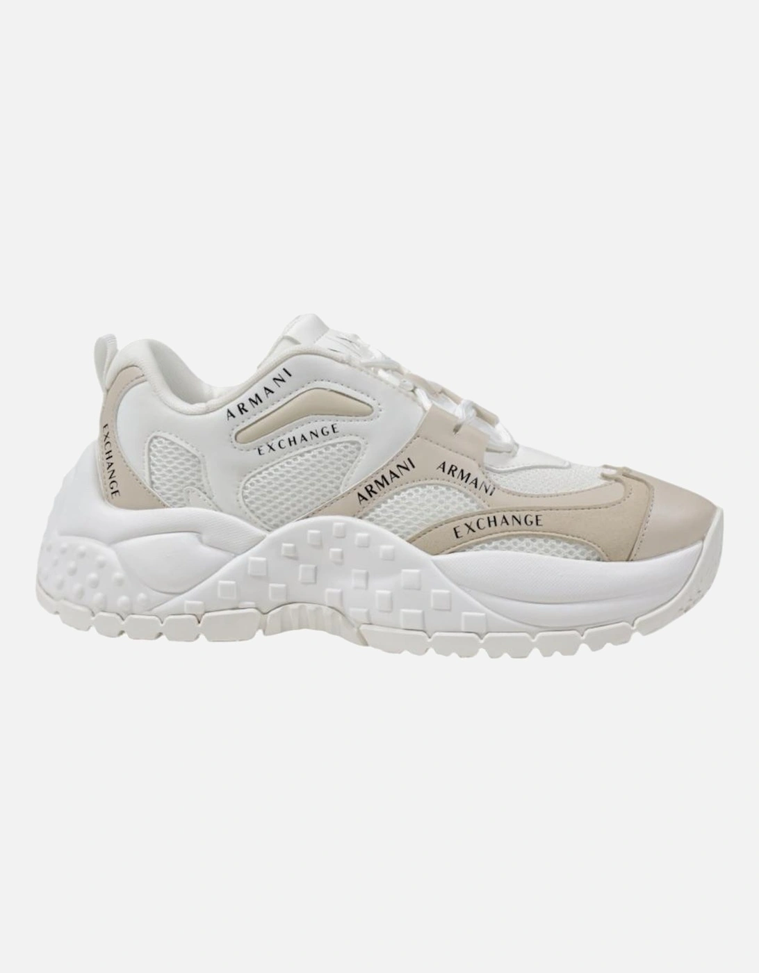 Plain Rubber Sole Sneakers Women - Beige, 4 of 3