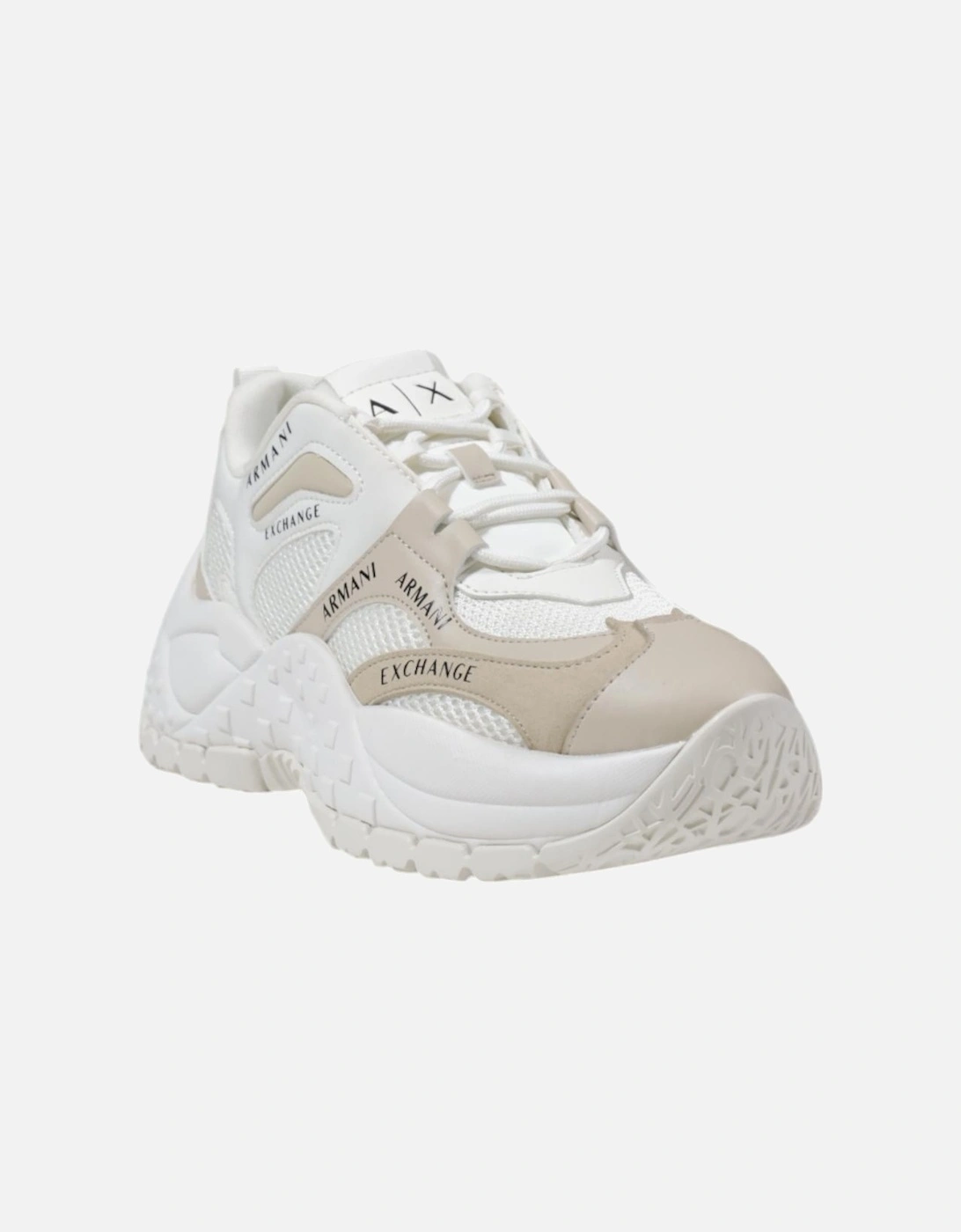 Plain Rubber Sole Sneakers Women - Beige