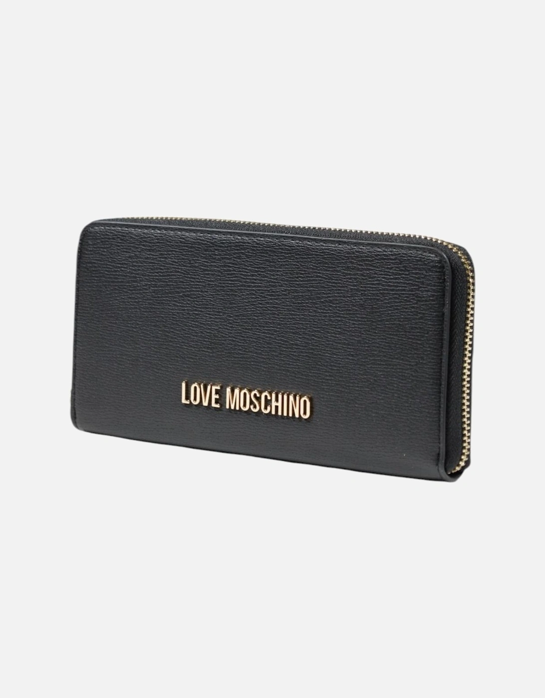 Zip-Around Wallet with Inside Pockets Women - Black