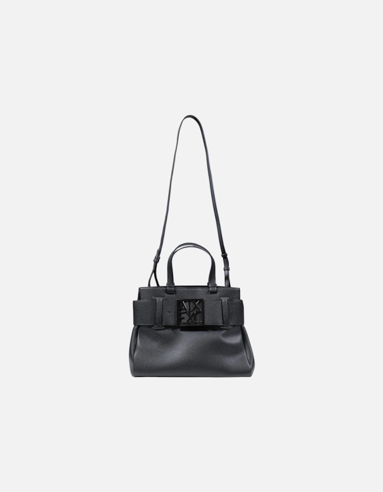 Handbag with Shoulder Strap and Zip Fastening Women - Black Bags