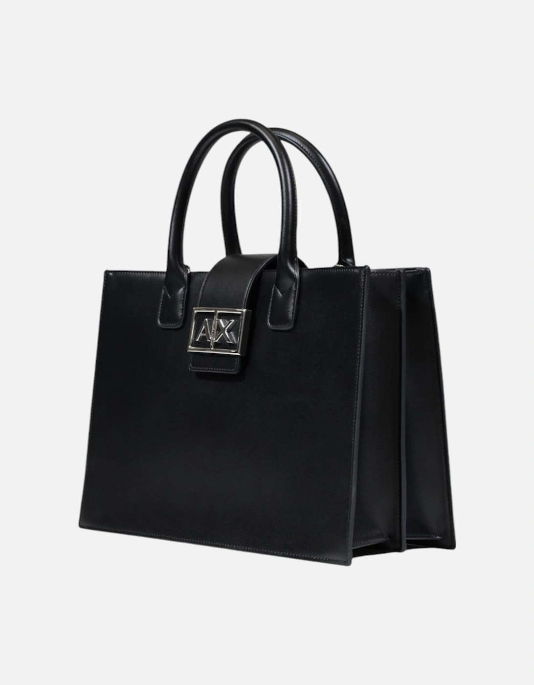 Plain Handbag 100% Polyester Women - Black Bags