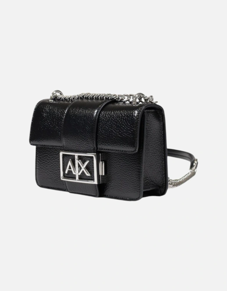 Shoulder Bag with Polyester Composition Women - Black