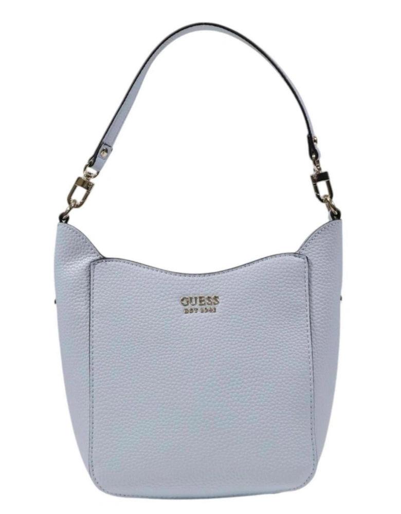 Shoulder Bag with Zip Fastening Women - Light Blue