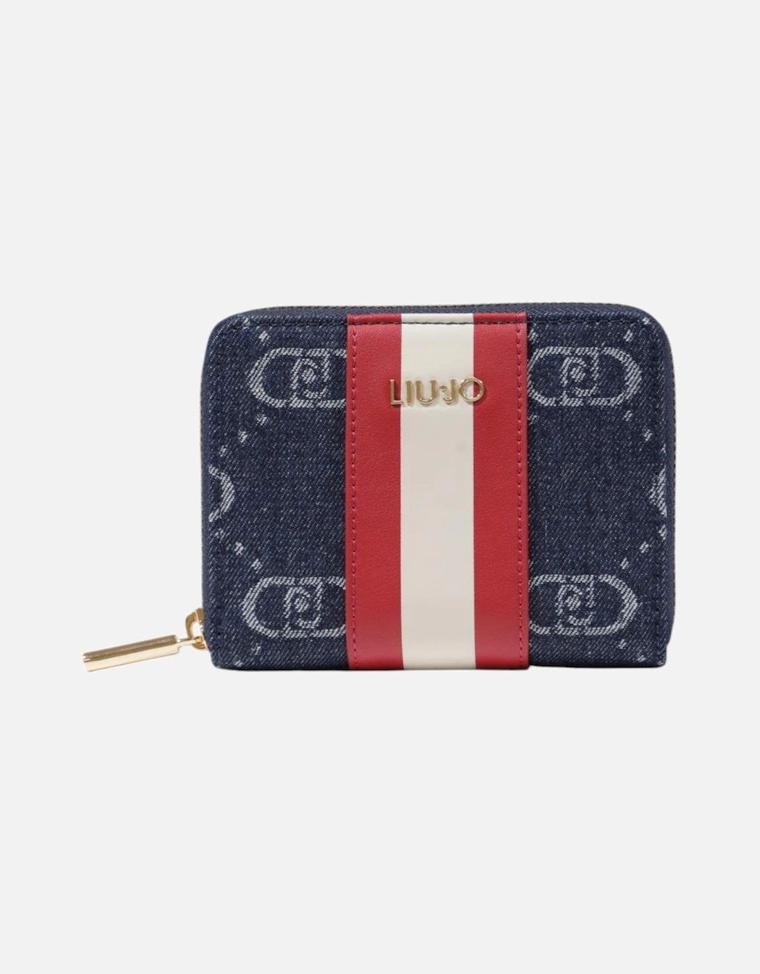 Zip Fastening Polyester Wallet Women - Blue, 4 of 3