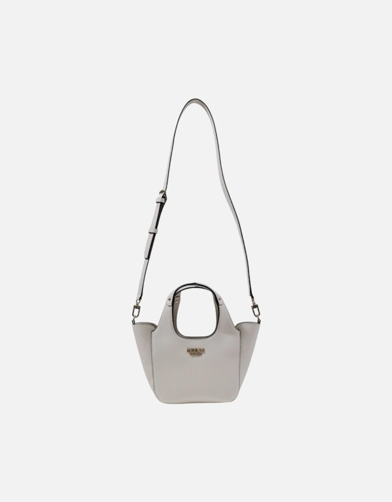 Handbag with Shoulder Strap and Inside Pockets Women - White Bags