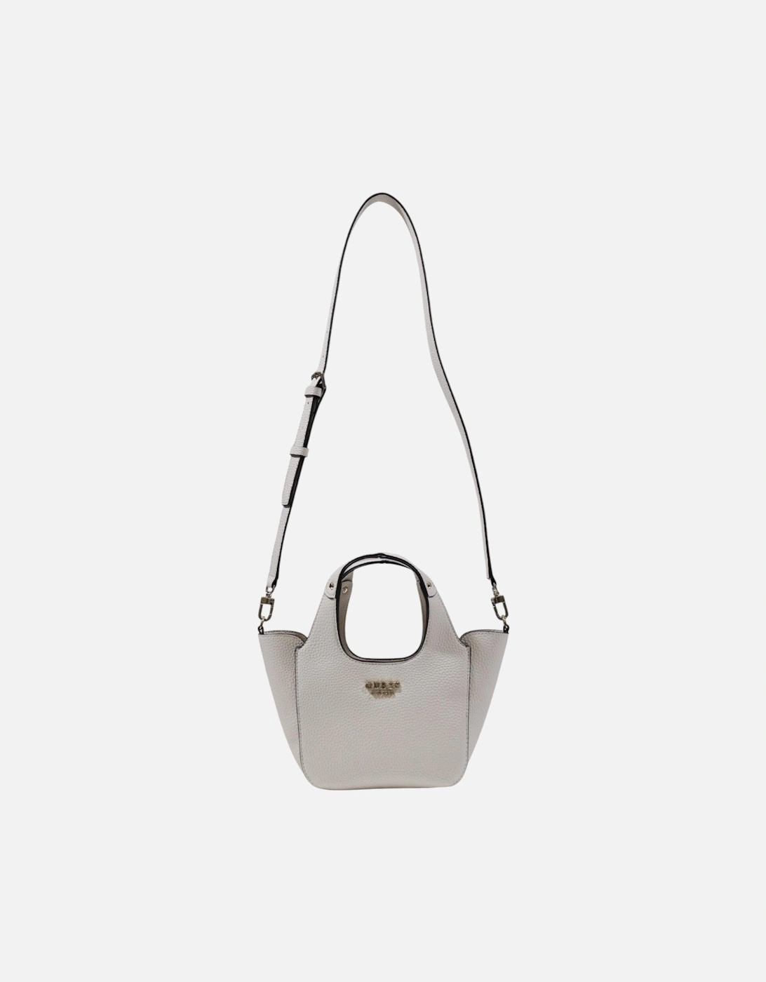 Handbag with Shoulder Strap and Inside Pockets Women - White Bags, 4 of 3