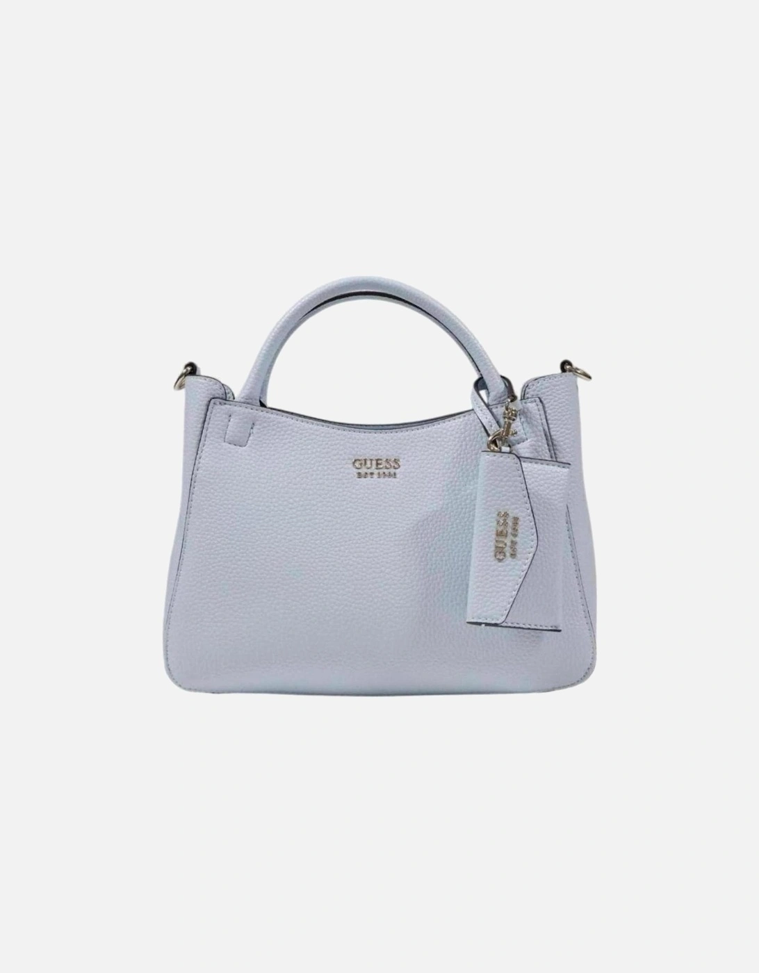 Handbag with Shoulder Strap and Inside Pockets Women - Light Blue Bags