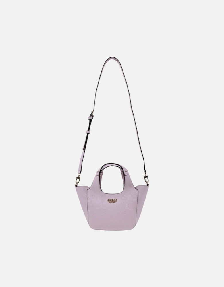 Handbag with Shoulder Strap and Inside Pockets Women - Pink Bags