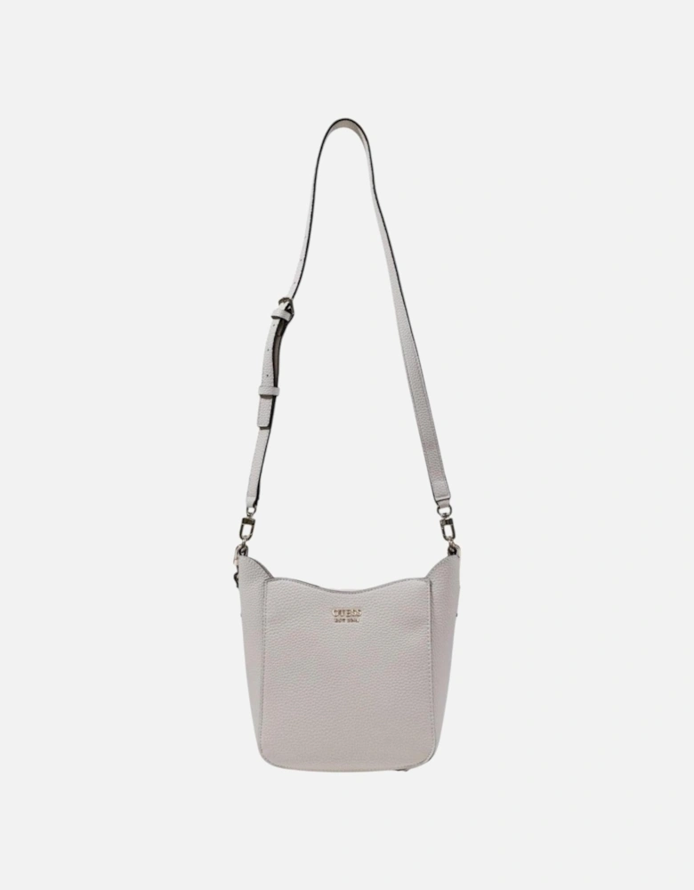 Shoulder Bag with Zip Fastening Women - Beige