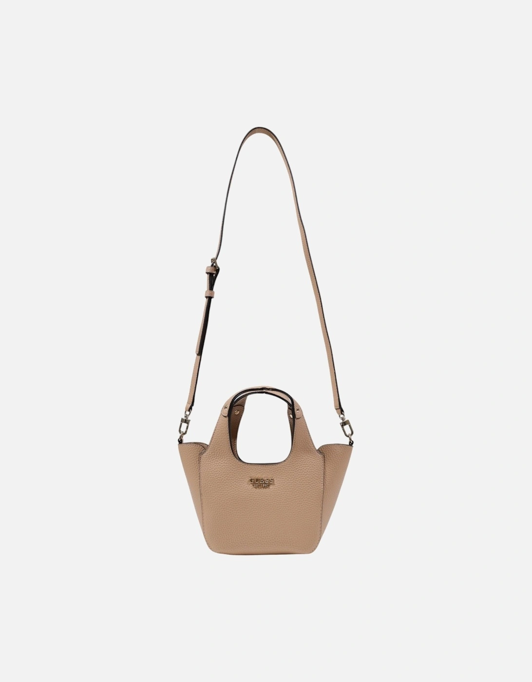 Handbag with Shoulder Strap and Inside Pockets Women - Beige Bags, 4 of 3