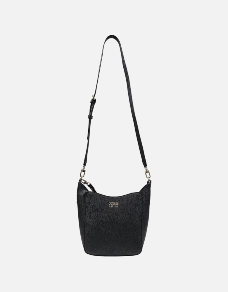 Zip Fastening Shoulder Bag Women - Black