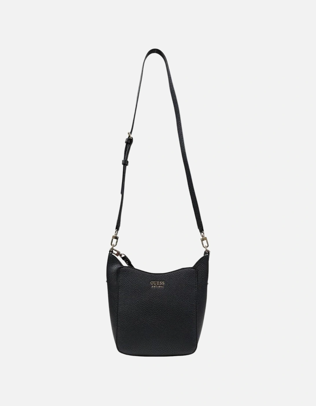 Zip Fastening Shoulder Bag Women - Black, 4 of 3