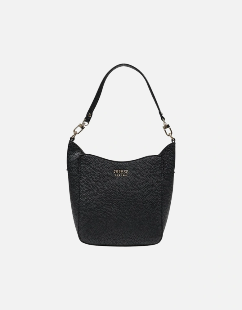 Zip Fastening Shoulder Bag Women - Black