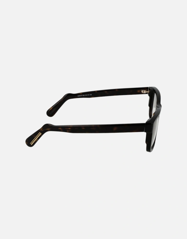 Full-Rim Rectangle Acetate Glasses Unisex - Brown Frames
