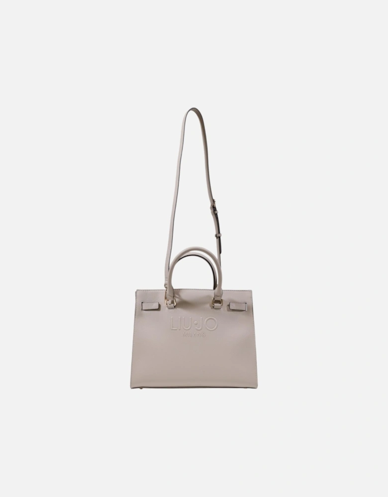 Handbag with Shoulder Strap Women - Beige Bags