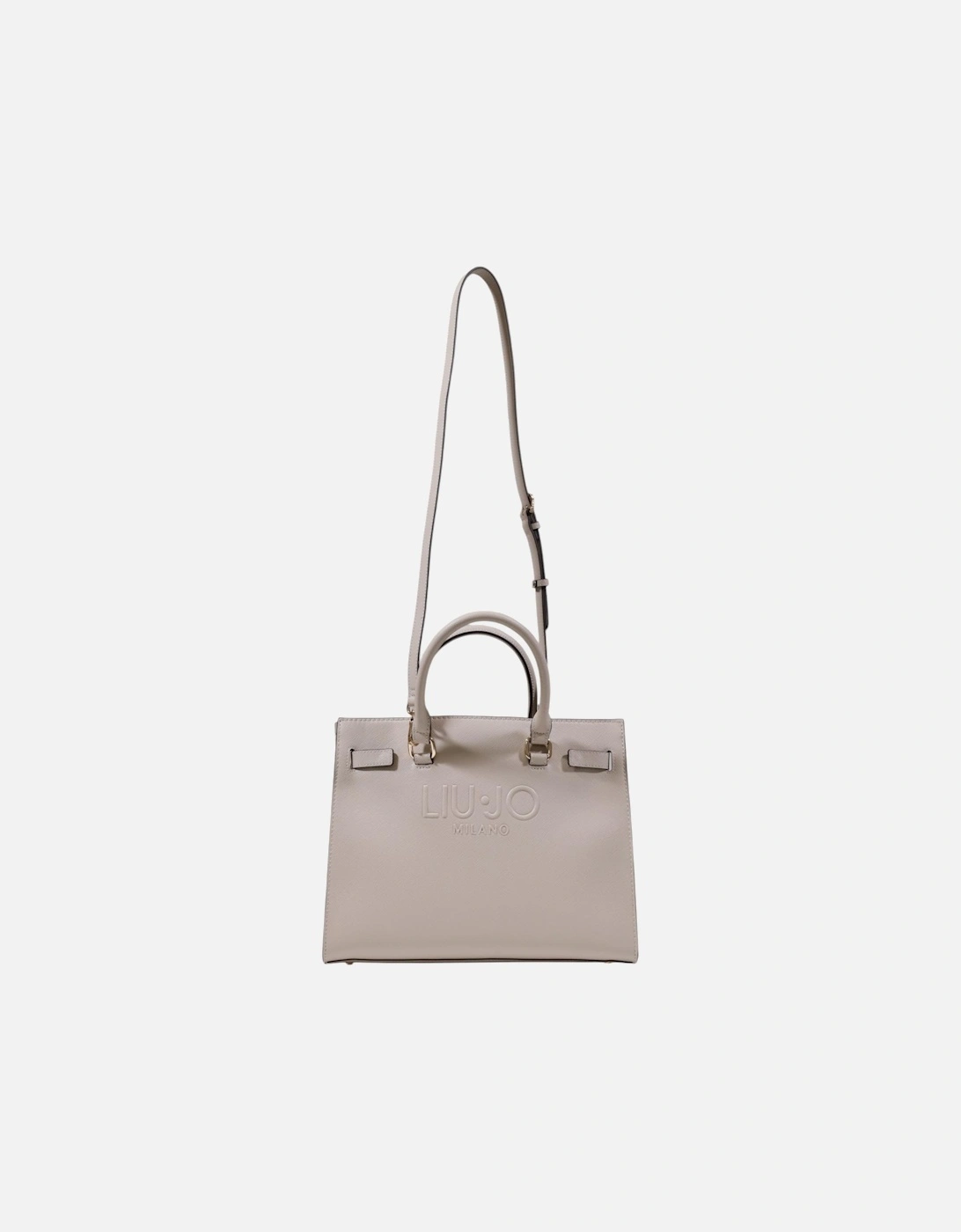 Handbag with Shoulder Strap Women - Beige Bags