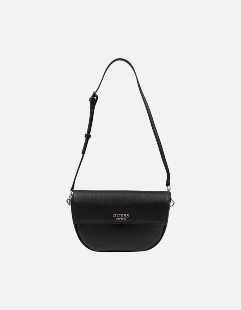 Shoulder Bag with Inside Pockets Women - Black