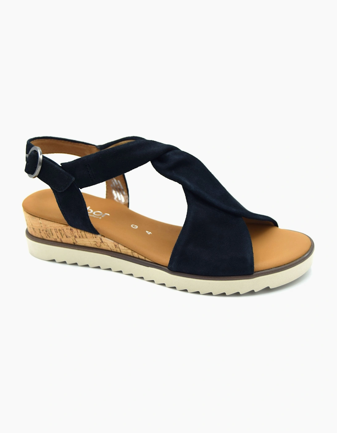 Gabor Women's RICH 62.751 LADIES SANDAL - Black - Size: 6.5