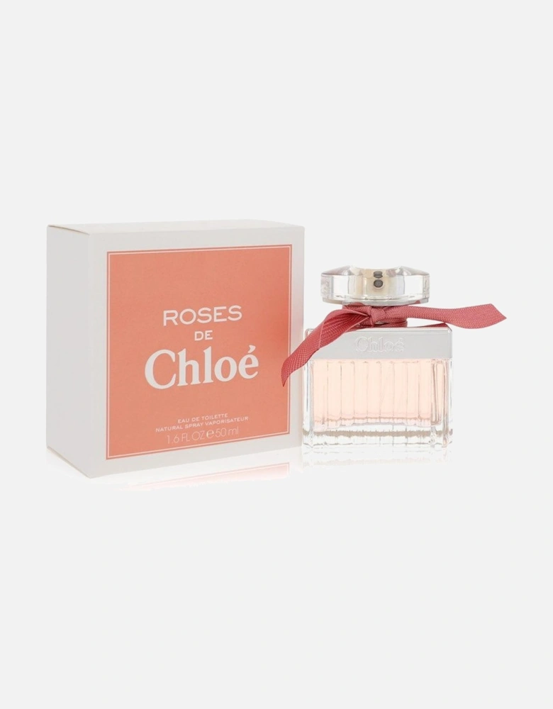 Roses De by Eau De Toilette Spray 1.7 oz for Women - Rose And Amber.