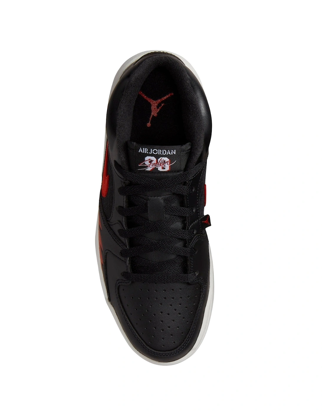 Jordan Stadium 90 Red Swoosh Black Trainers