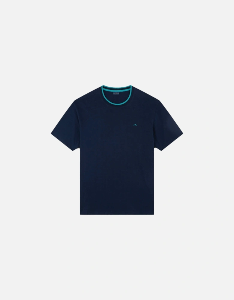 Embroidered Fin T-Shirt 013 Navy