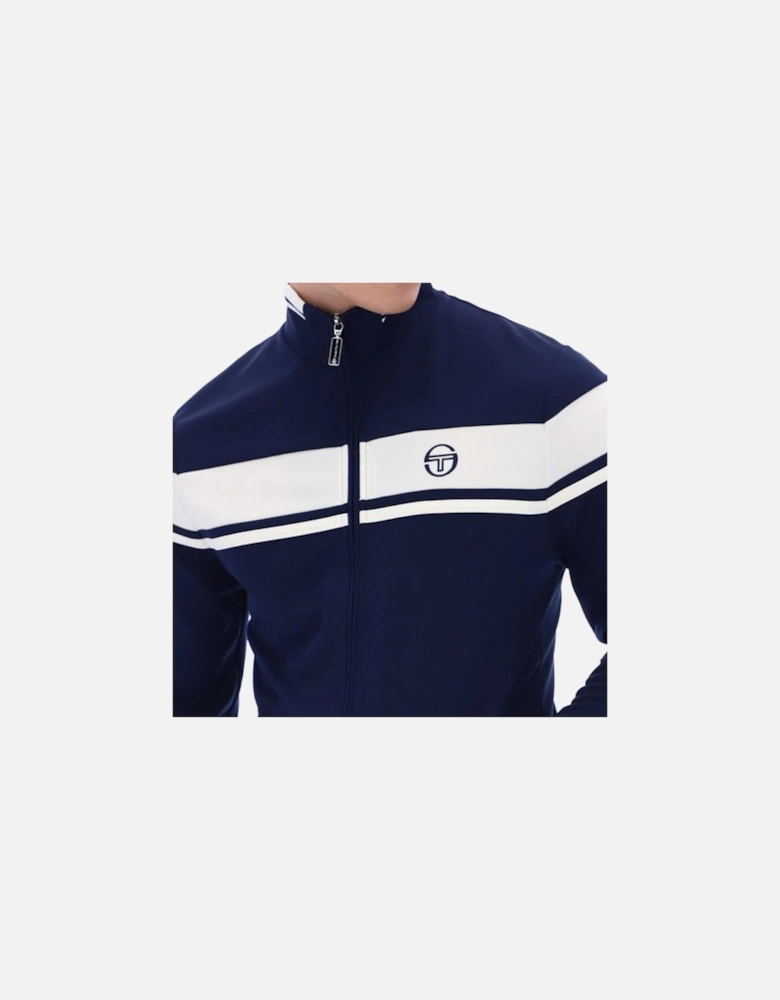 Damarindo Track Top Jacket Maritime Blue/Gardenia/Maritime Blue