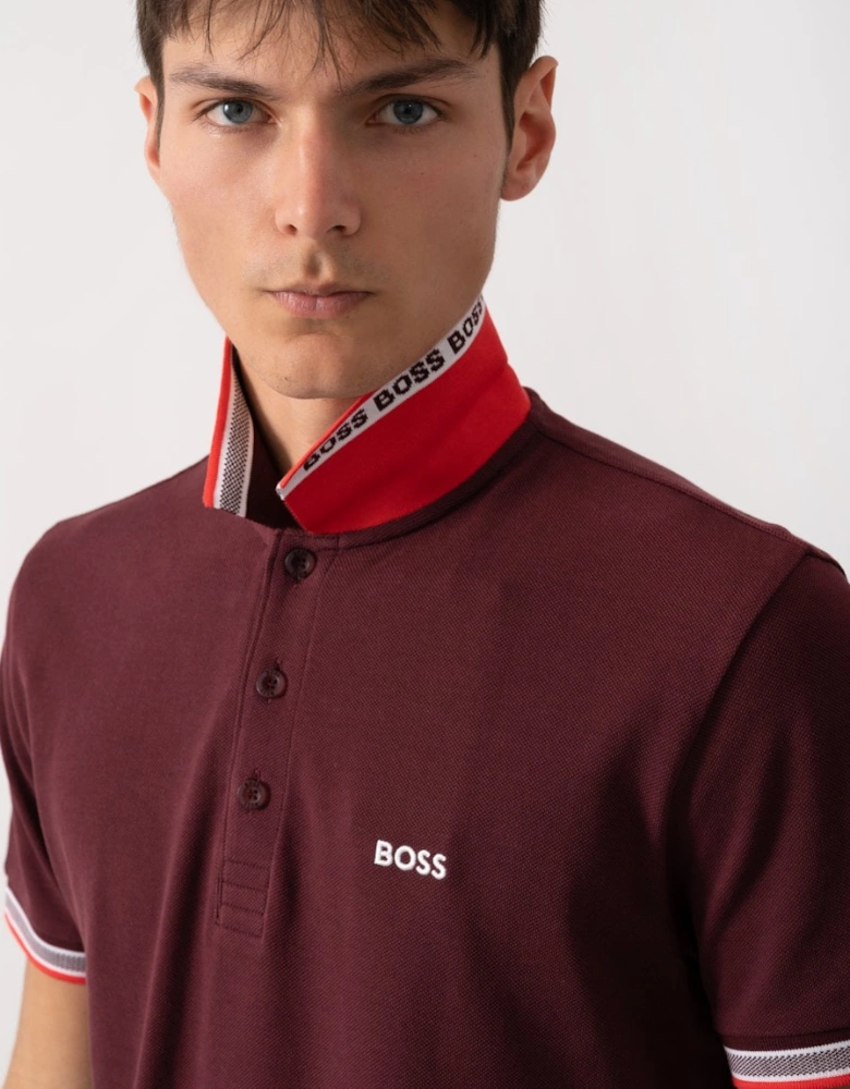 BOSS Green Paddy Contrast Mens Polo