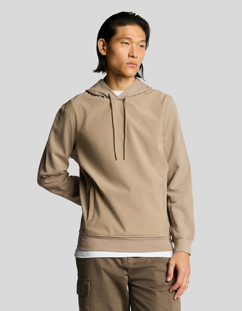 Softshell Hybrid Pullover Hoodie